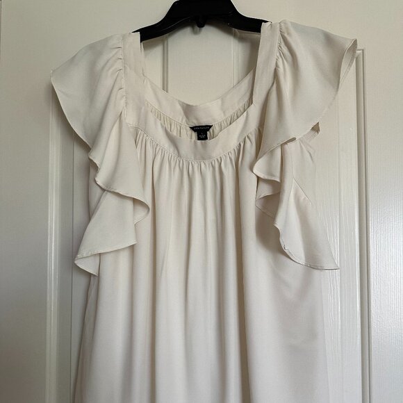 NWT Ann Taylor Square Neck Flutter Top - Picture 5 of 5